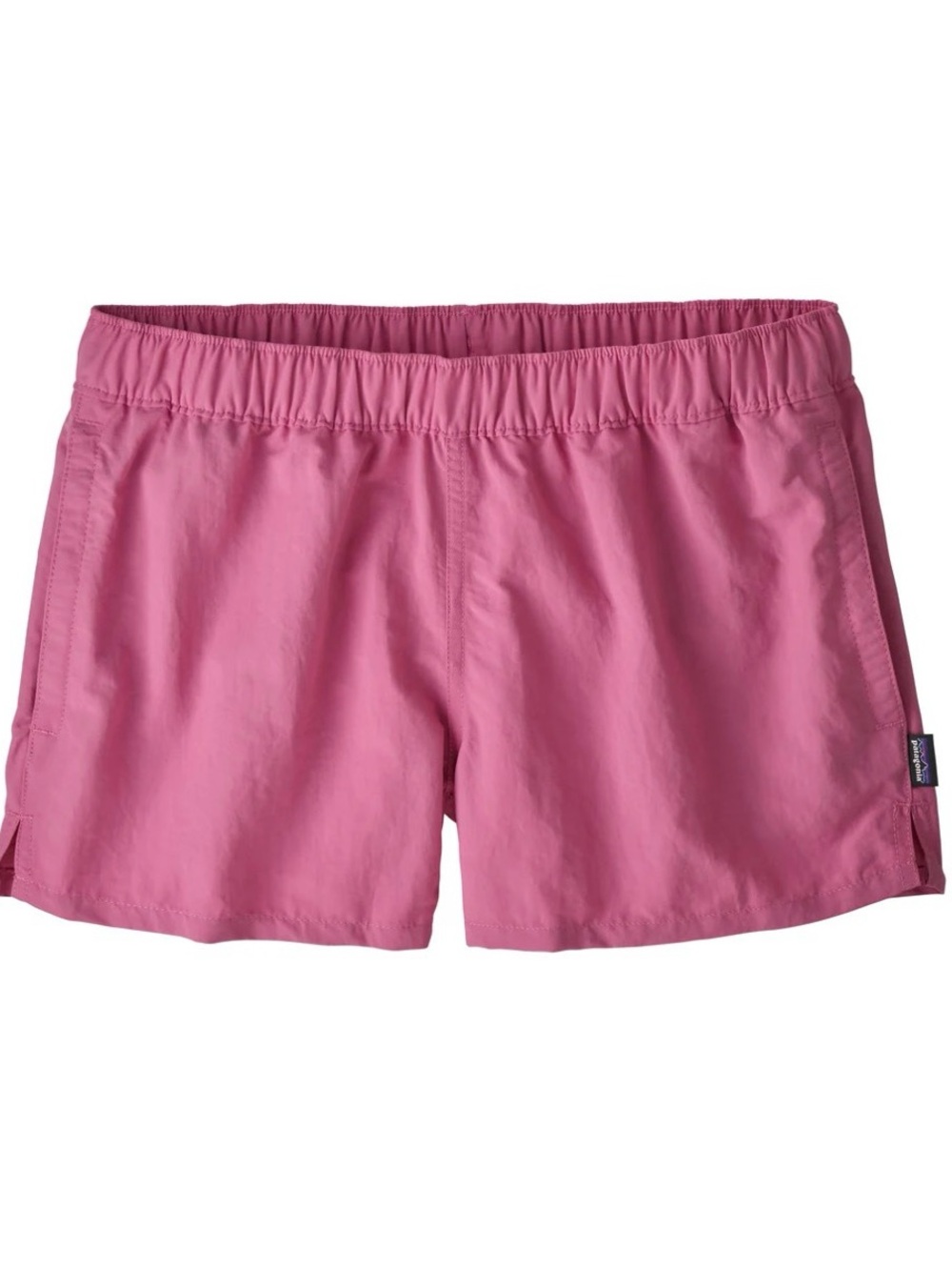 Pink Women's Elastic-Waist Performance Shorts
